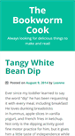 Mobile Screenshot of bookwormcook.com